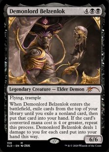Demonlord Belzenlok (Read the Fine Print) (foil)