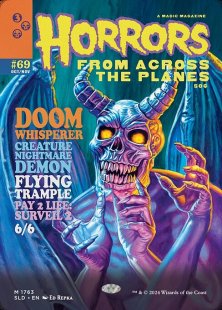 Doom Whisperer (#1763) (Monstrous Magazines) (showcase)