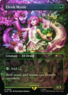 Elvish Mystic (#805) (borderless)