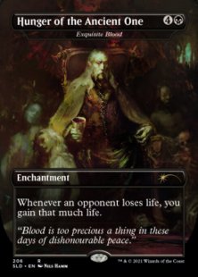 Exquisite Blood (Welcome to Castle Dracula) (foil) (borderless)