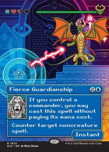 Fierce Guardianship (#1823) (Pixel Perfect Extra Life 2024) (foil) (showcase)