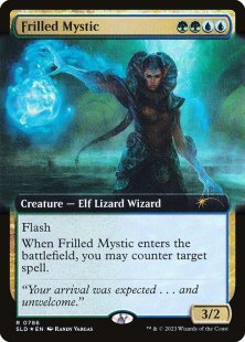 Frilled Mystic (#786) (foil) (extended art)