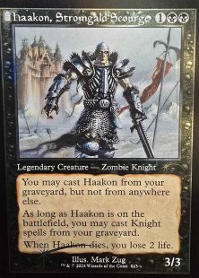 Haakon, Stromgald Scourge (#843) (foil)