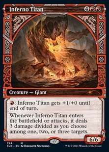 Inferno Titan (Showcase: Kaldheim – Part 2) (showcase)