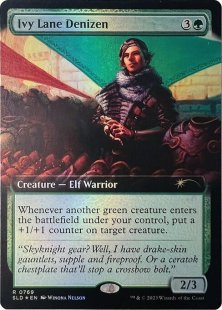 Ivy Lane Denizen (#769) (foil) (extended art)