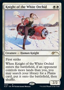 Knight of the White Orchid (Artist Series: Victor Adame Minguez) (foil)