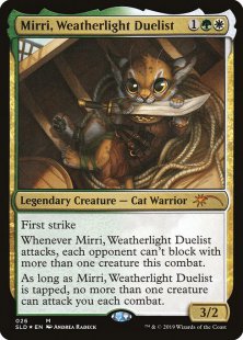Mirri, Weatherlight Duelist (OMG KITTIES!) (foil)