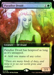 Paradise Druid (#775) (foil) (extended art)