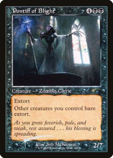 Pontiff of Blight (#848) (foil)