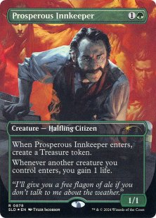 Prosperous Innkeeper (#878) (foil) (borderless)