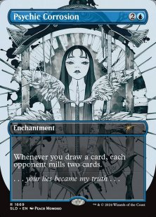 Psychic Corrosion (#1669) (Peach Momoko) (foil) (borderless)