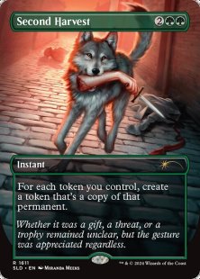 Second Harvest (#1611) (Featuring: Not a Wolf) (foil) (borderless)