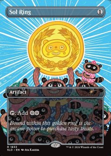 Sol Ring (#1833) (20 Ways to Win) (foil) (borderless)