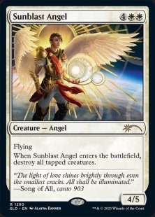 Sunblast Angel (#1290) (Artist Series: Alayna Danner) (foil)