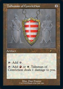 Talisman of Conviction (Dan Frazier Is Back Again: The Enemy Talismans) (foil-etched)