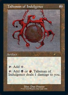 Talisman of Indulgence (Dan Frazier Is Back Again: The Allied Talismans) (foil-etched)