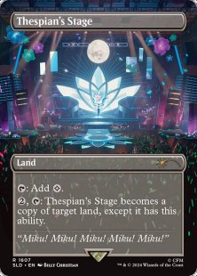 Thespian's Stage (#1607) (Hatsune Miku: Digital Sensation) (foil) (borderless)