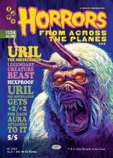 Uril, the Miststalker (#1767) (Monstrous Magazines) (foil) (showcase)