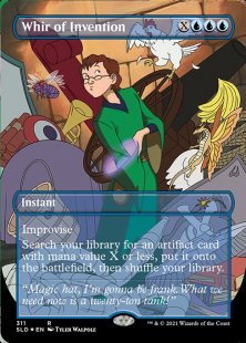 Whir of Invention (Saturday Morning D&D) (foil) (borderless)