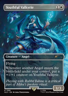 Youthful Valkyrie (#1588) (Hatsune Miku: Winter Diva) (borderless)