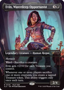 Evin, Waterdeep Opportunist (borderless) (=SLD 1239)