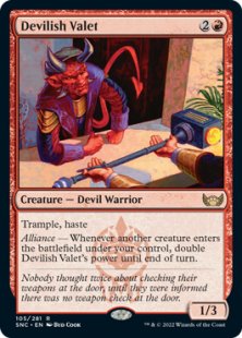 Devilish Valet (foil)