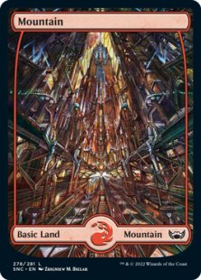 Mountain (#278) (foil) (full art)
