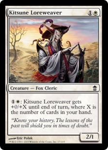 Kitsune Loreweaver (foil)