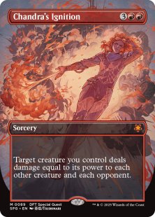 Chandra's Ignition (#89) (DFT) (borderless)