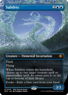 Subtlety (#45) (MH3) (foil) (borderless)