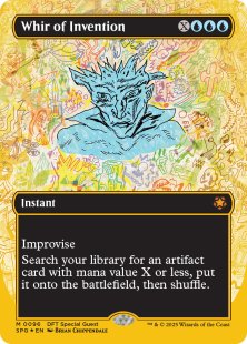 Whir of Invention (#96) (DFT) (first-place foil) (borderless)