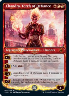 Chandra, Torch of Defiance (foil)