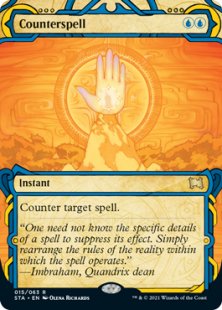 Counterspell (1) (foil-etched) (showcase)