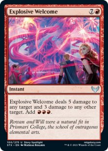 Explosive Welcome (foil)