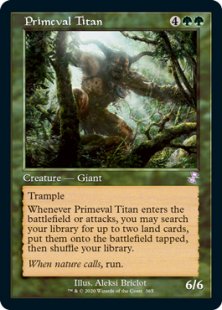 Primeval Titan (foil)