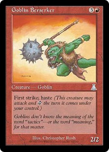 Goblin Berserker (foil)