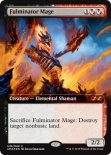 Fulminator Mage (foil) (extended art)