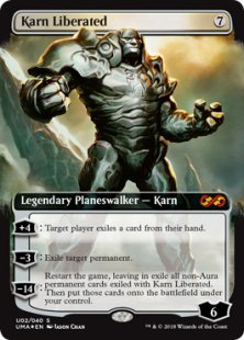 Karn Liberated (foil) (extended art)