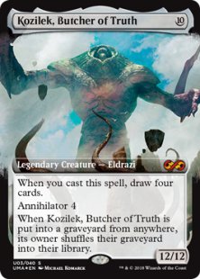 Kozilek, Butcher of Truth (foil) (extended art)