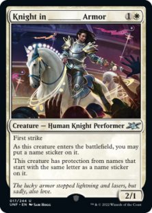 Knight in ________ Armor (foil)