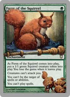 Form of the Squirrel (foil)