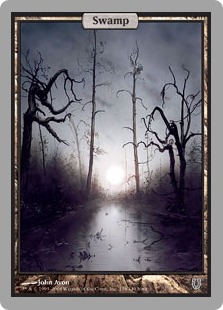 Swamp (foil) (full art) (EX)