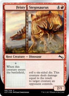 Feisty Stegosaurus (foil)