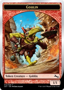 Goblin token (foil) (1/1)