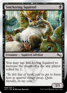 Snickering Squirrel (foil)