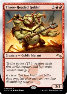 Three-Headed Goblin (foil)