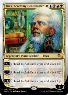 Urza, Academy Headmaster (foil)