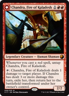 Chandra, Fire of Kaladesh (foil)