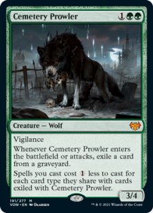 Cemetery Prowler (foil)