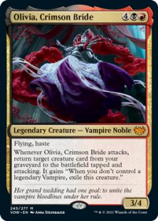 Olivia, Crimson Bride (foil)